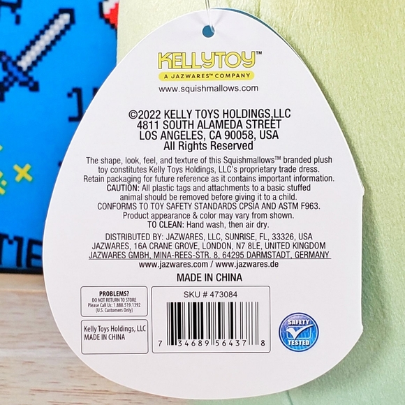 Squishmallow Caedyn the Cow 8" UltraSoft Stuffed Easter Holiday Plush Toy NWT - Picture 12 of 12